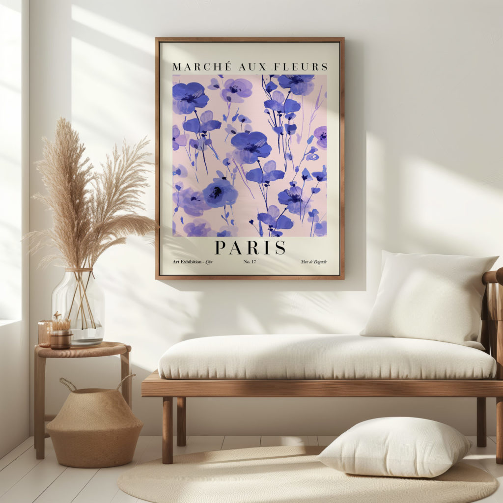 0001 Flower Market Lilac Paris 3x4 5 mockup