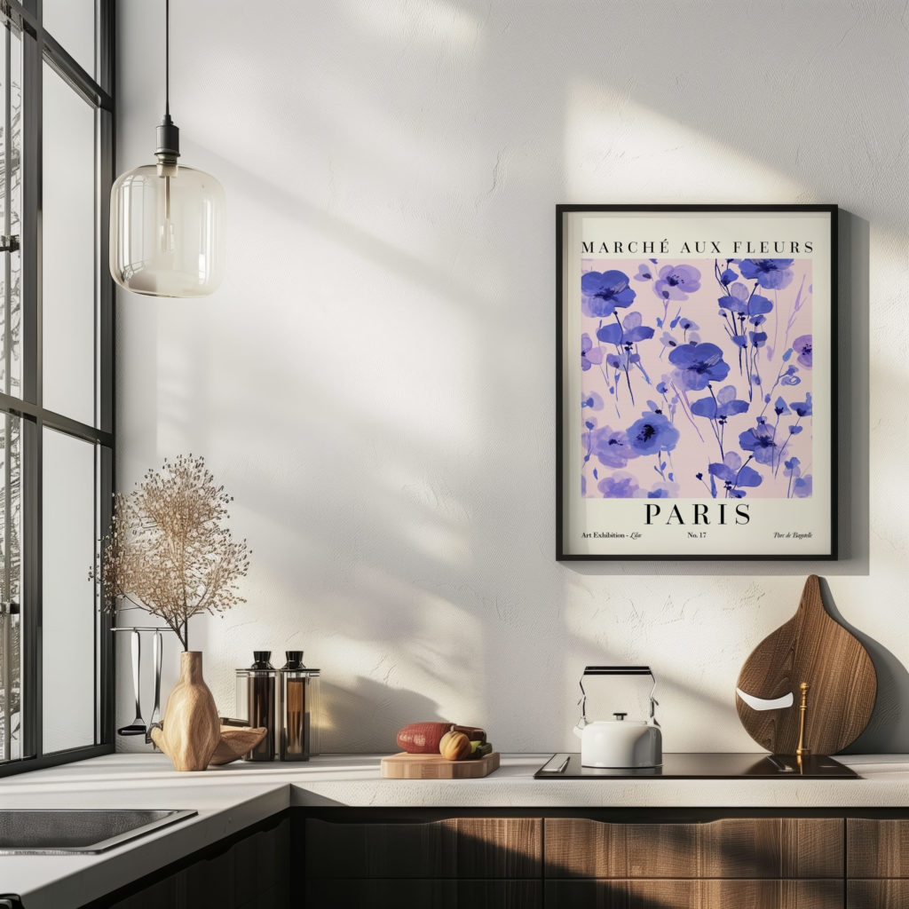 0001 Flower Market Lilac Paris 3x4 6 mockup