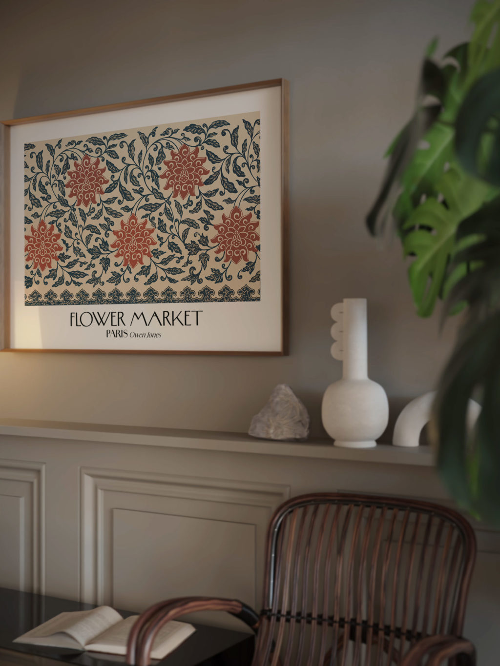 0001 Paris flower market 3x4 video mockup