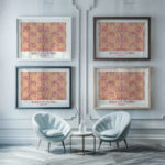 0001 morris apples 1877 3x4 framed posters mockup