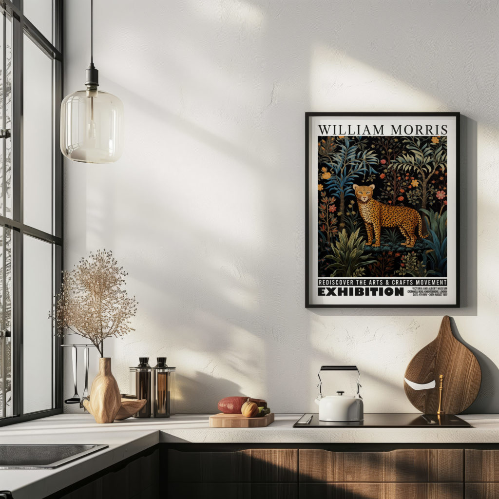 0001 william morris animals exhibition 3x4 6 mockup