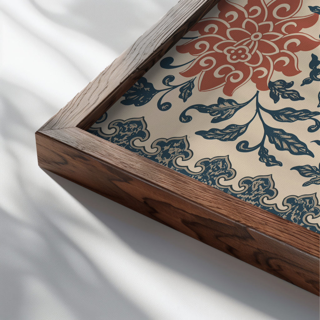 0001 chineseowenjones TEXTURED 3x4 close up dark wood mockup