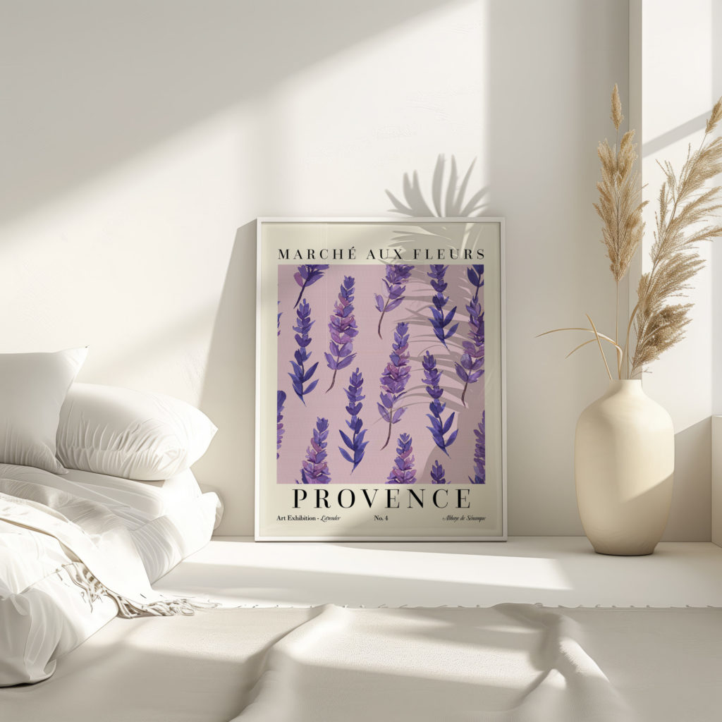 0002 Flower Market Lavender Provence 3x4 4 mockup