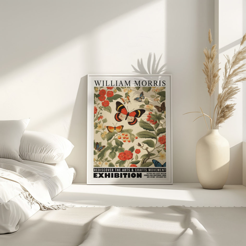 0002 william morris animals exhibition 3x4 4 mockup