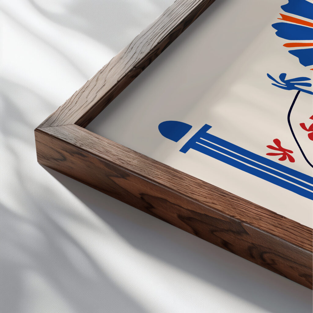 0002 Matisse Apollo 1953 close up dark wood mockup