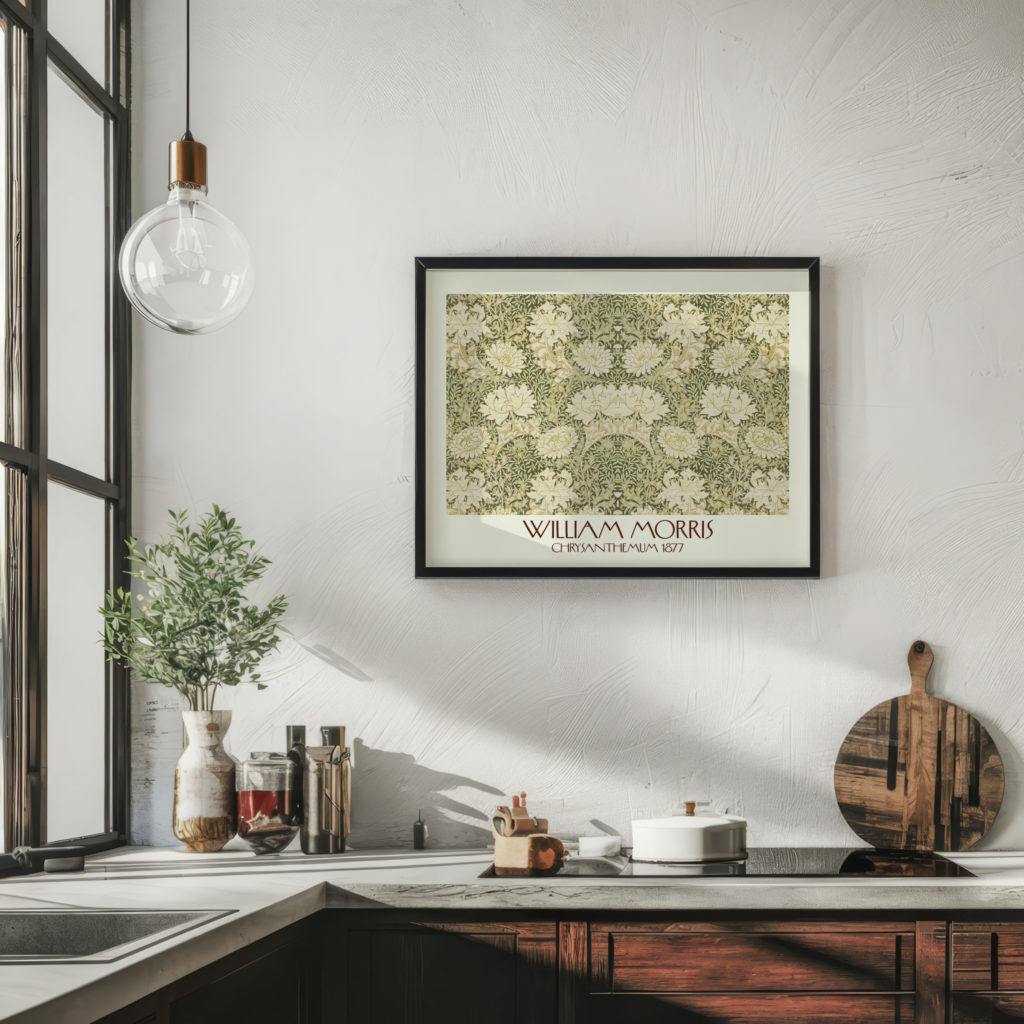 0003 morris CHRYSANTHEMUM 1877 3x4 6 mockup