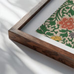 0003 tokyo flower market 3x4 close up dark wood mockup