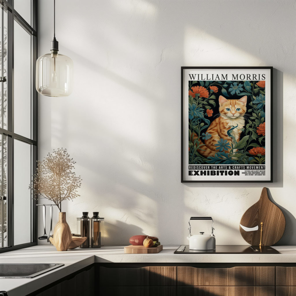 0003 william morris animals exhibition 3x4 6 mockup