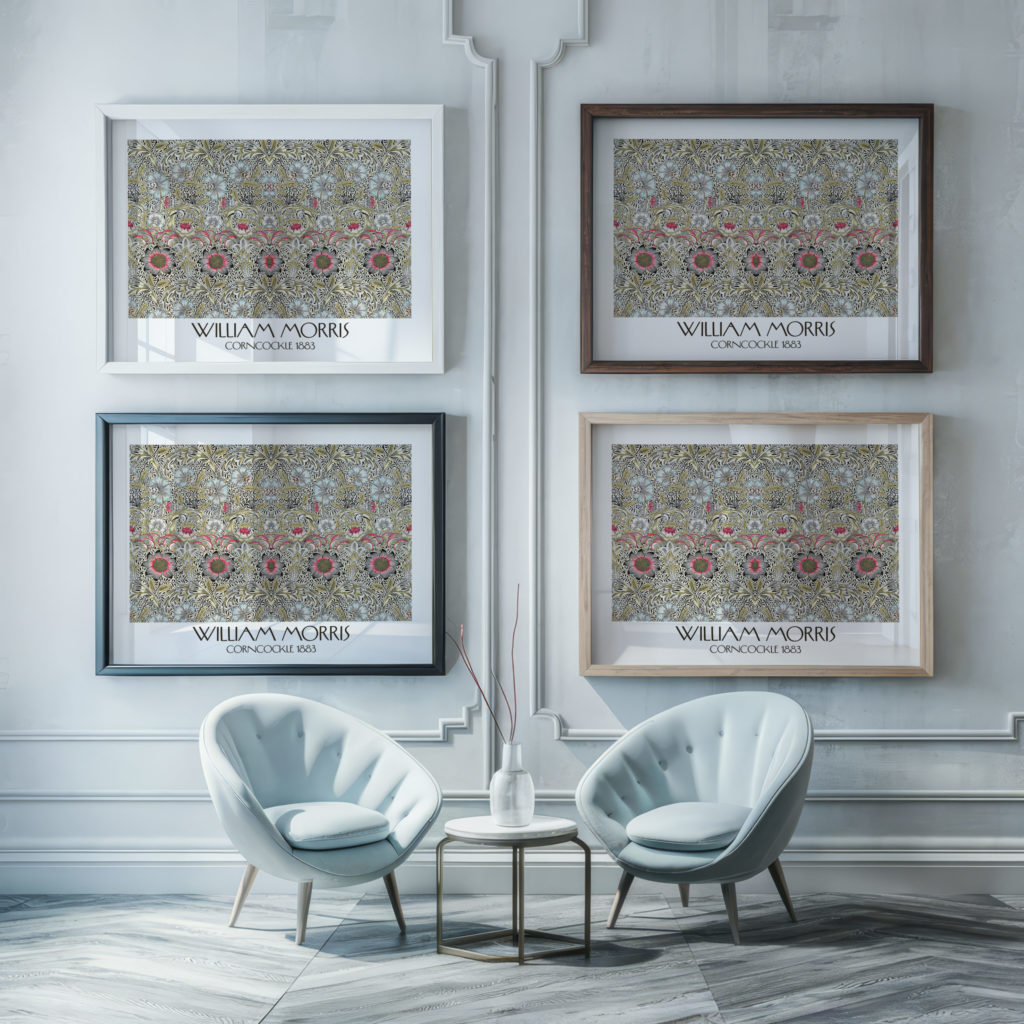 0004 morris cornockle 3x4 framed posters mockup