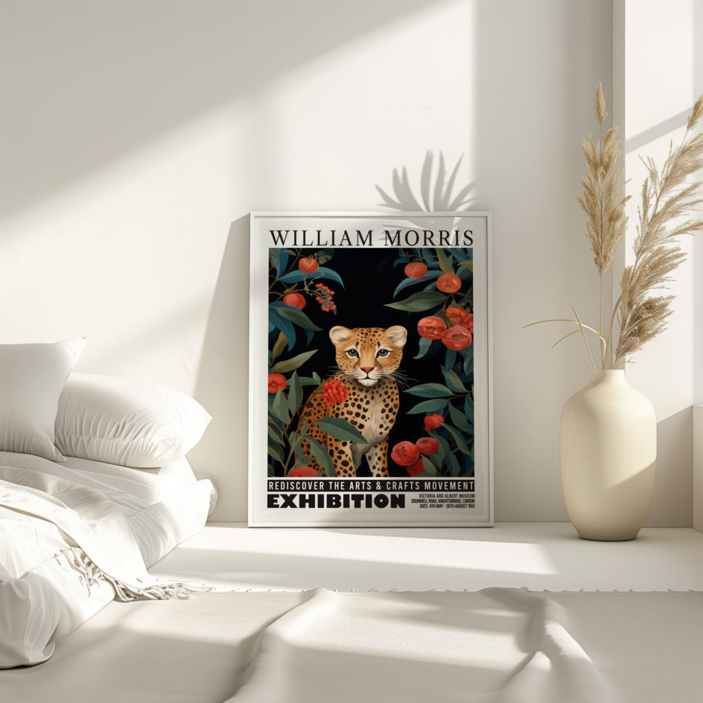 0004 william morris animals exhibition 3x4 4 mockup