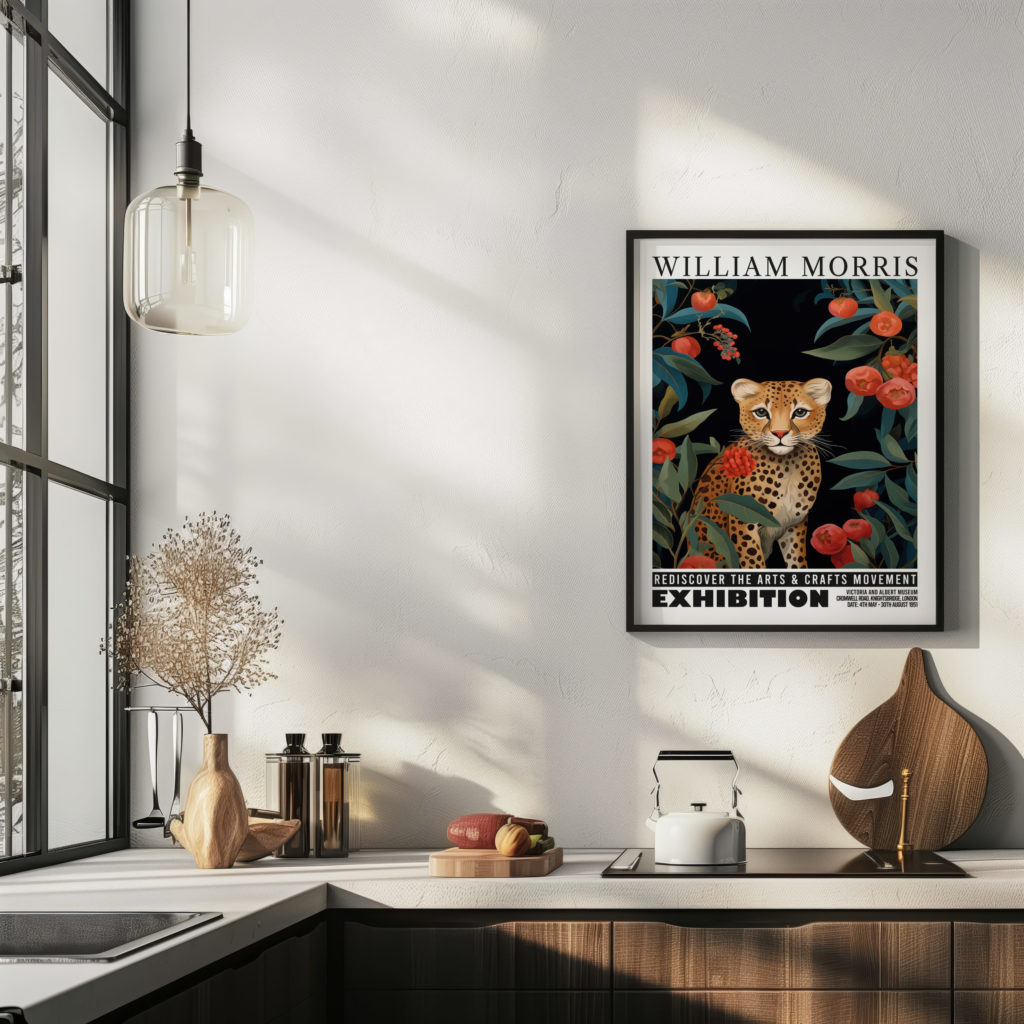 0004 william morris animals exhibition 3x4 6 mockup