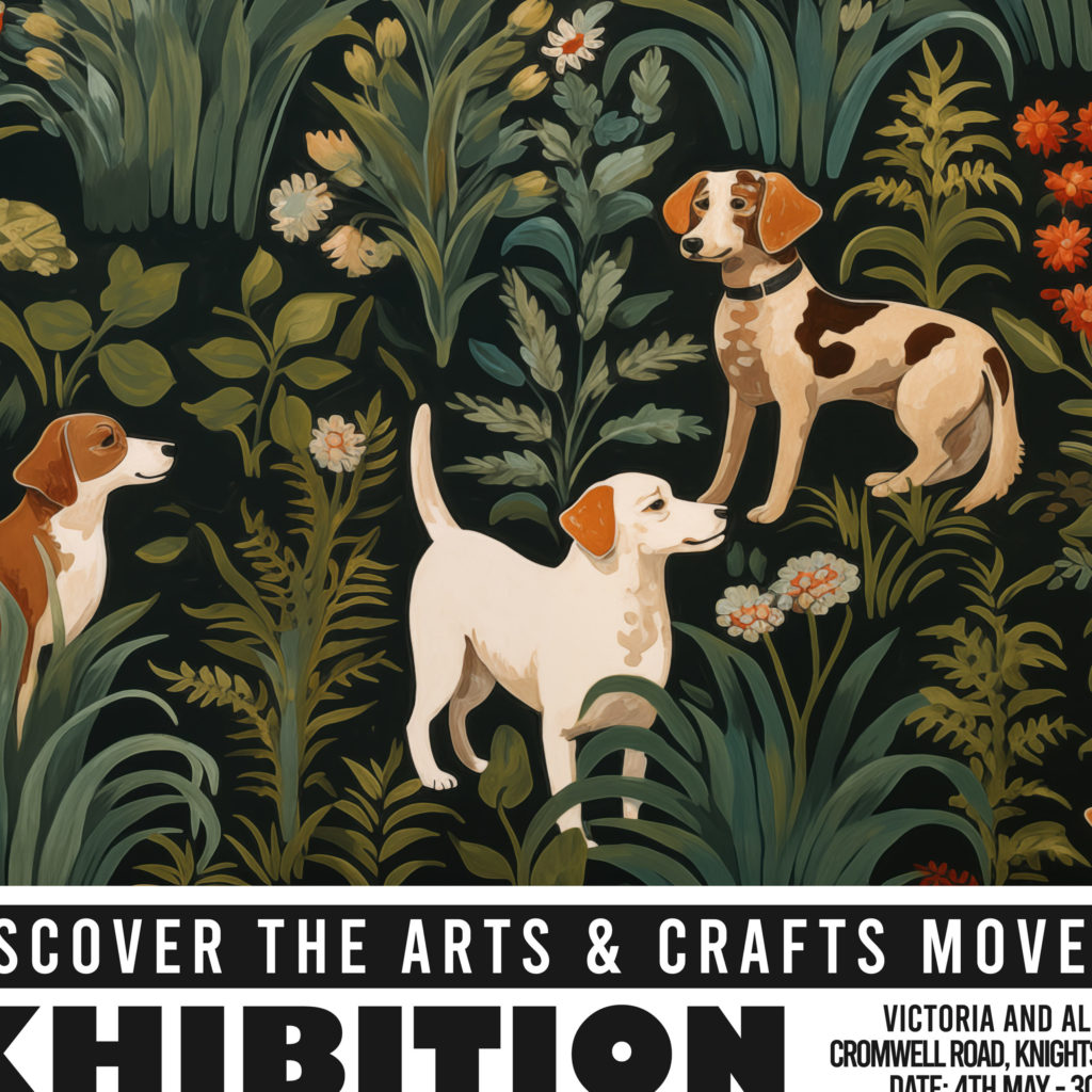 0005 william morris animals exhibition 3x4 8 mockup