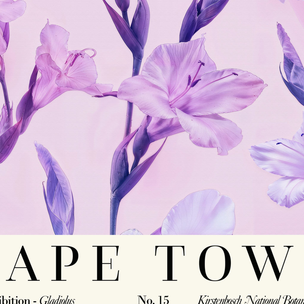 0006 Flower Market Gladiolus Cape Town 3x4 8 mockup