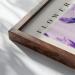0006 Flower Market Gladiolus Cape Town 3x4 close up dark wood mockup