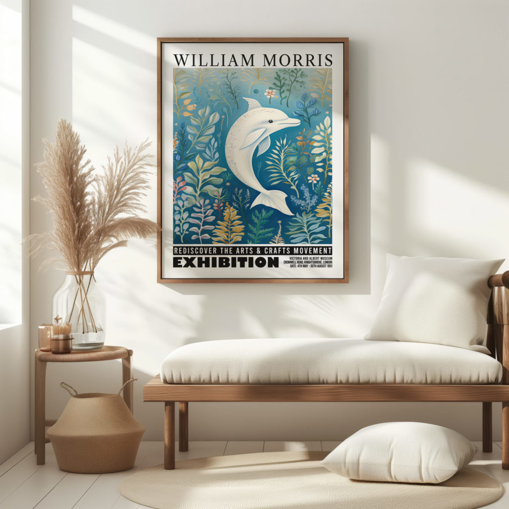 0006 william morris animals exhibition 3x4 5 mockup