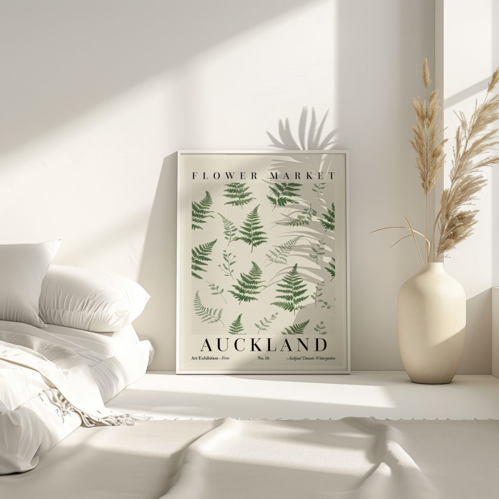 0007 Flower Market Fern Auckland 3x4 4 mockup