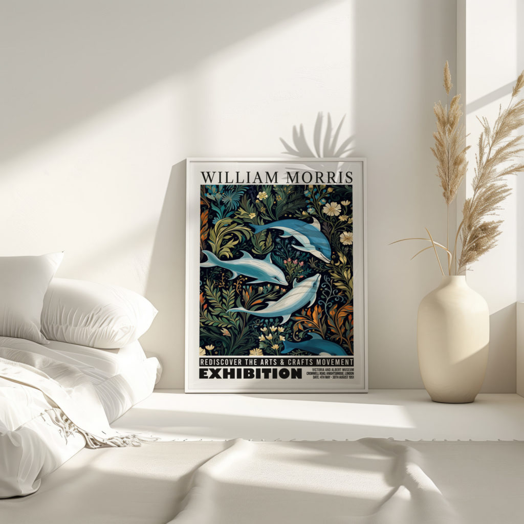 0007 william morris animals exhibition 3x4 4 mockup