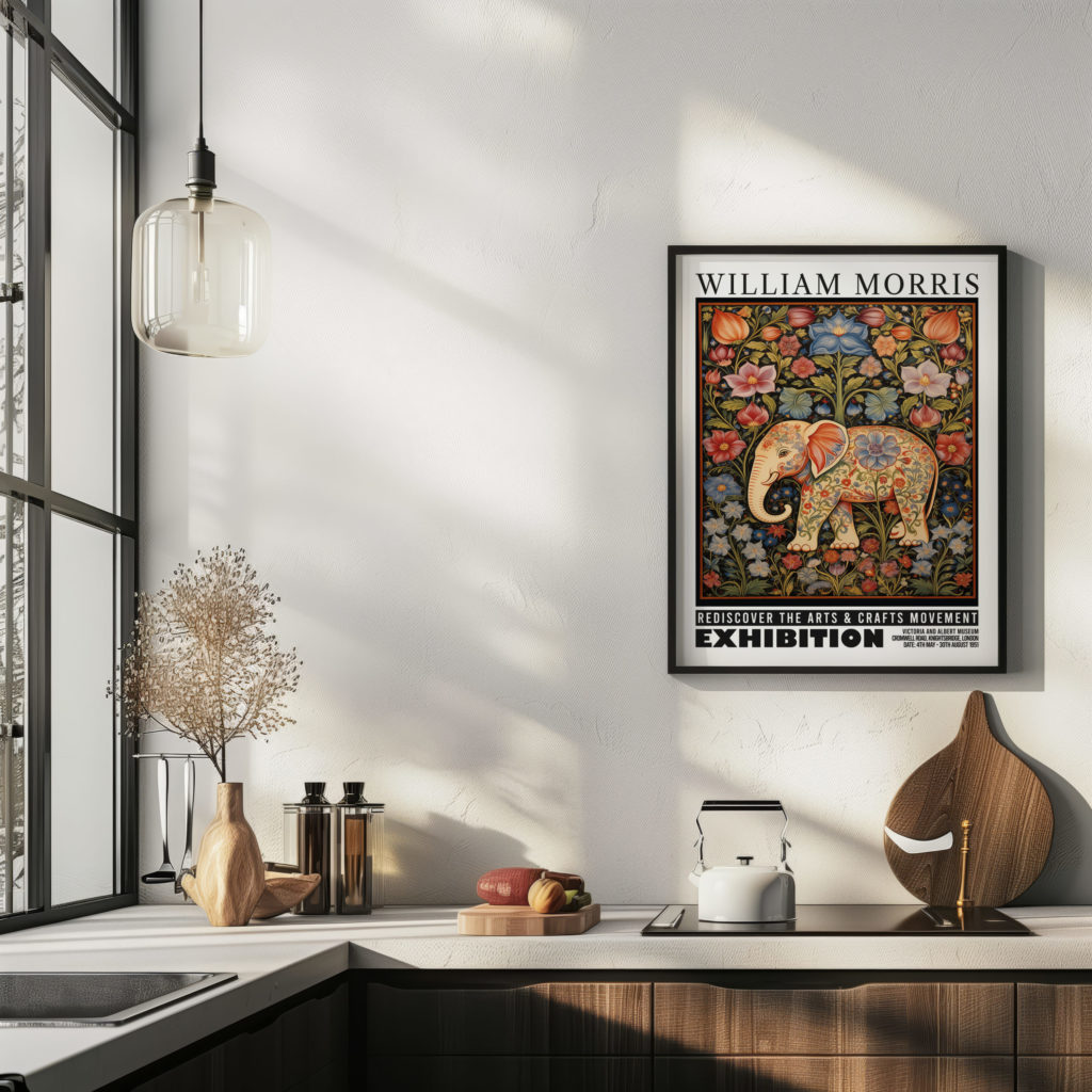 0008 william morris animals exhibition 3x4 6 mockup