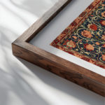 0009 morris hollandpark 1883 3x4 close up dark wood mockup