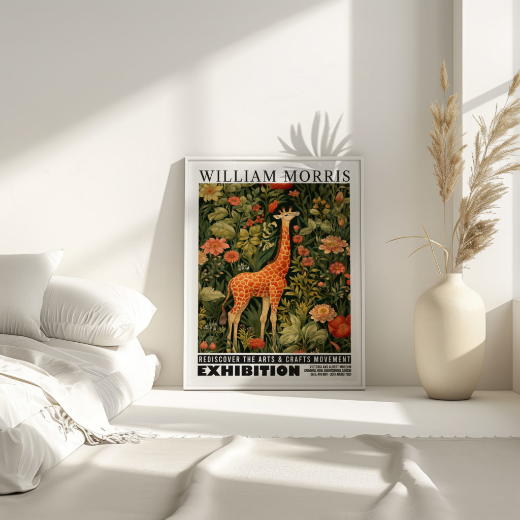 0009 william morris animals exhibition 3x4 4 mockup
