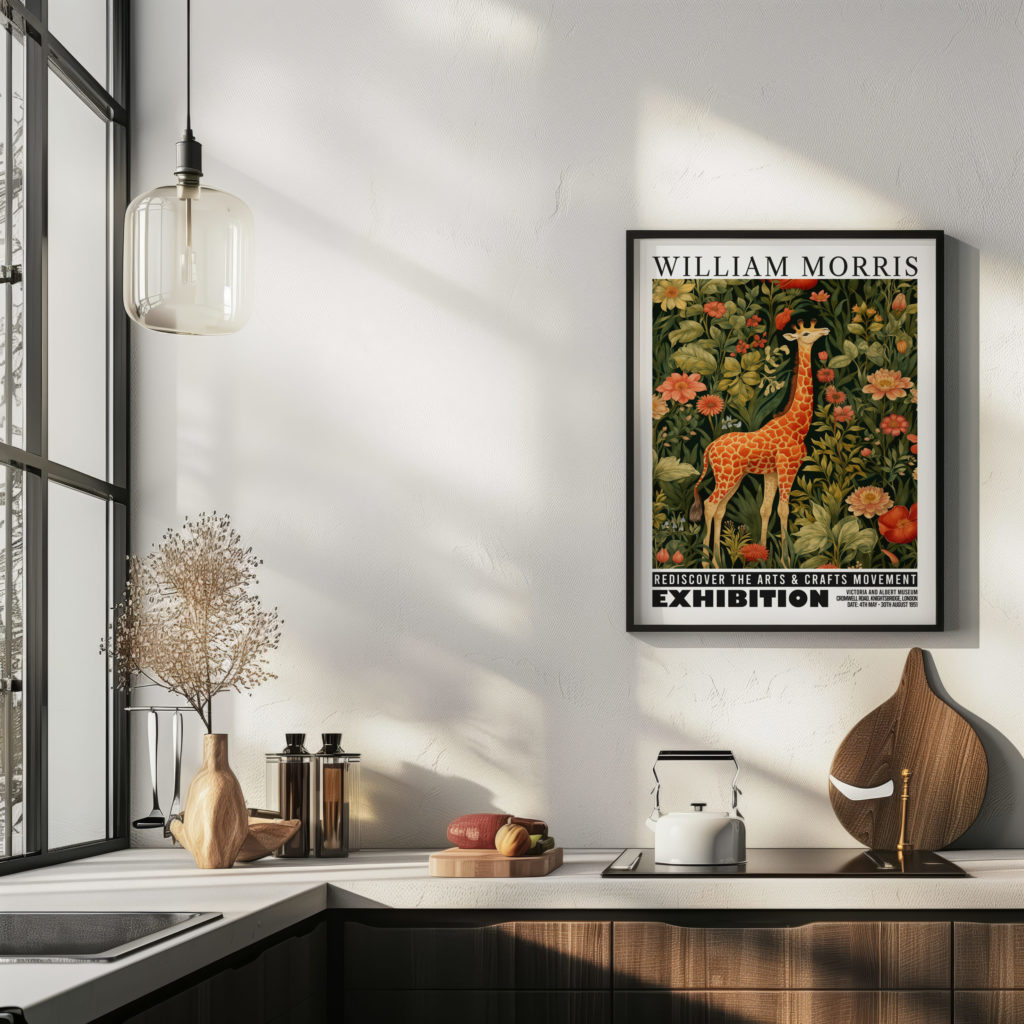 0009 william morris animals exhibition 3x4 6 mockup