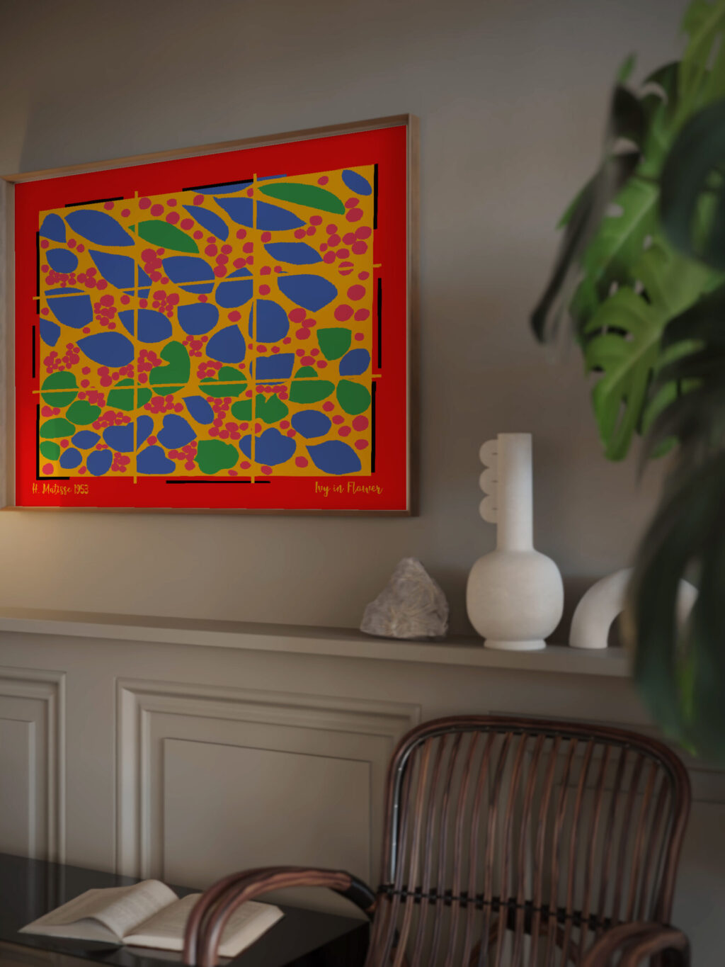 0009 Matisse IvyInflower 1953 video mockup