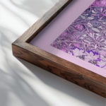 0010 morris honeysuckle 1876 3x4 close up dark wood mockup