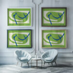 0010 Matisse japanesemask 1950 framed posters mockup