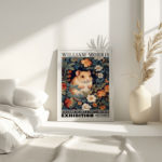 0011 william morris animals exhibition 3x4 4 mockup