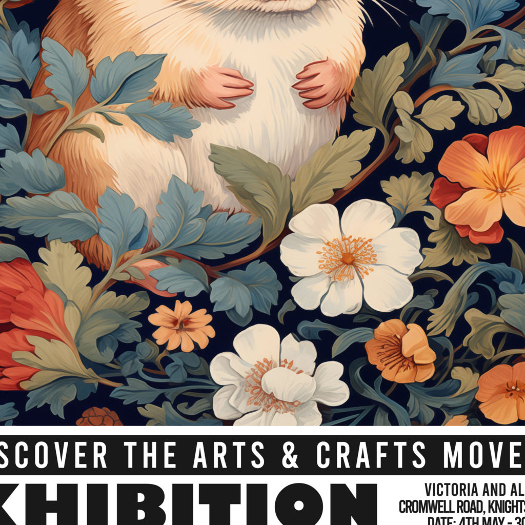 0011 william morris animals exhibition 3x4 8 mockup