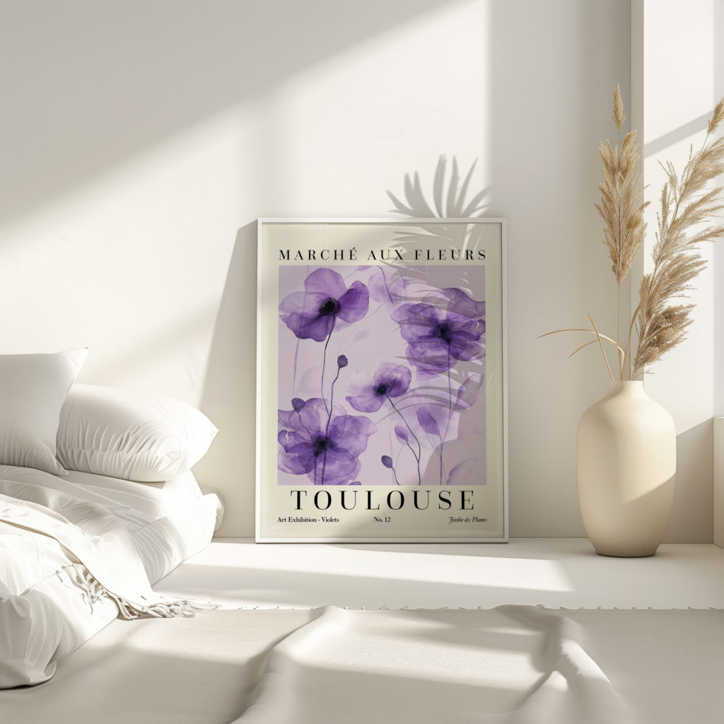 0012 Flower Market Violet Toulouse 3x4 4 mockup