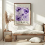 0012 Flower Market Violet Toulouse 3x4 5 mockup