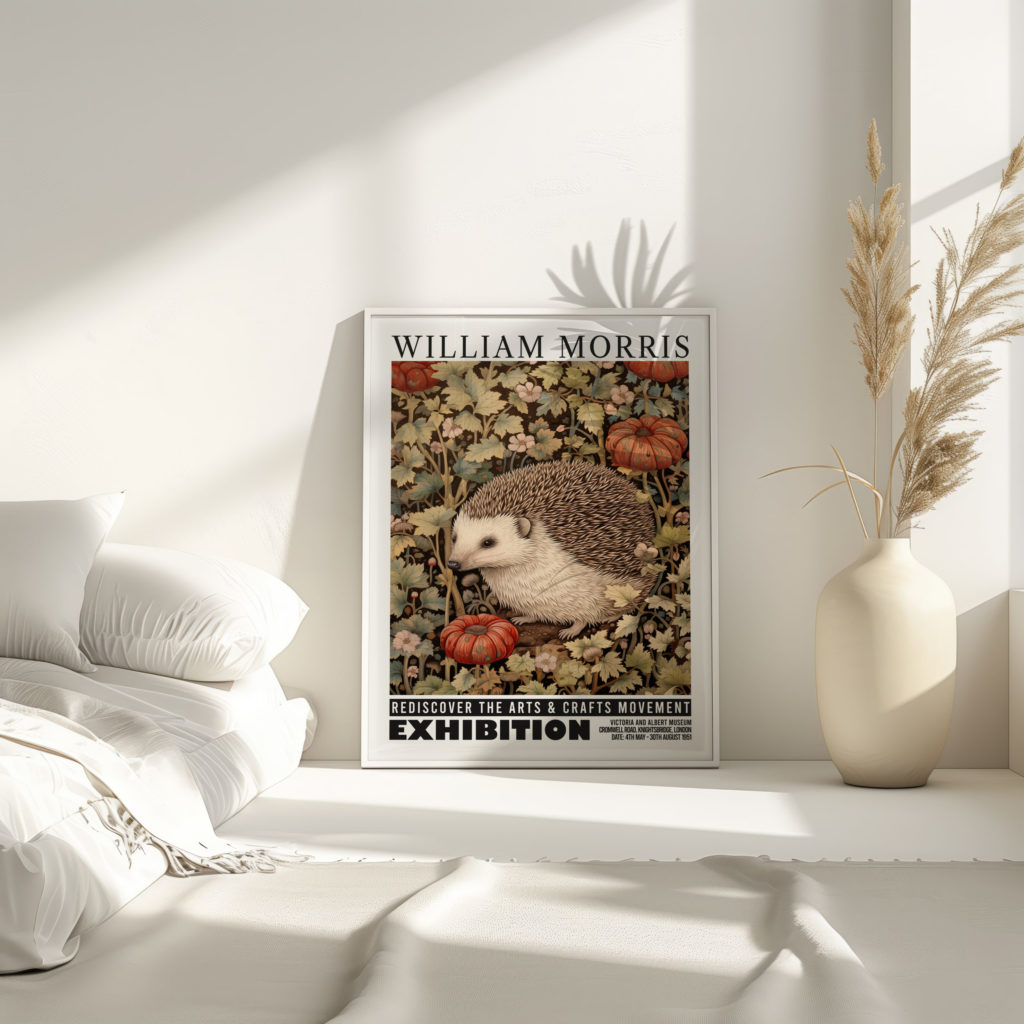 0012 william morris animals exhibition 3x4 4 mockup