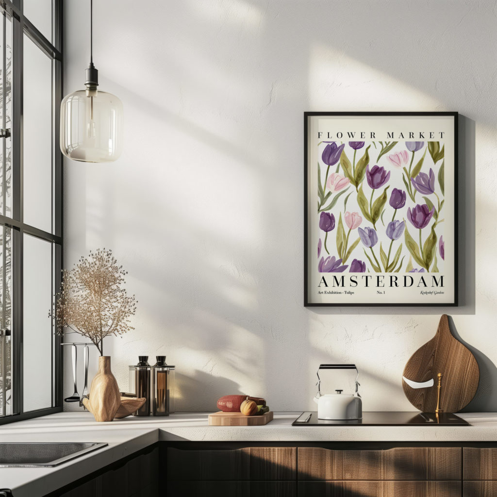 0013 Flower Market Tulip Amsterdam 3x4 6 mockup