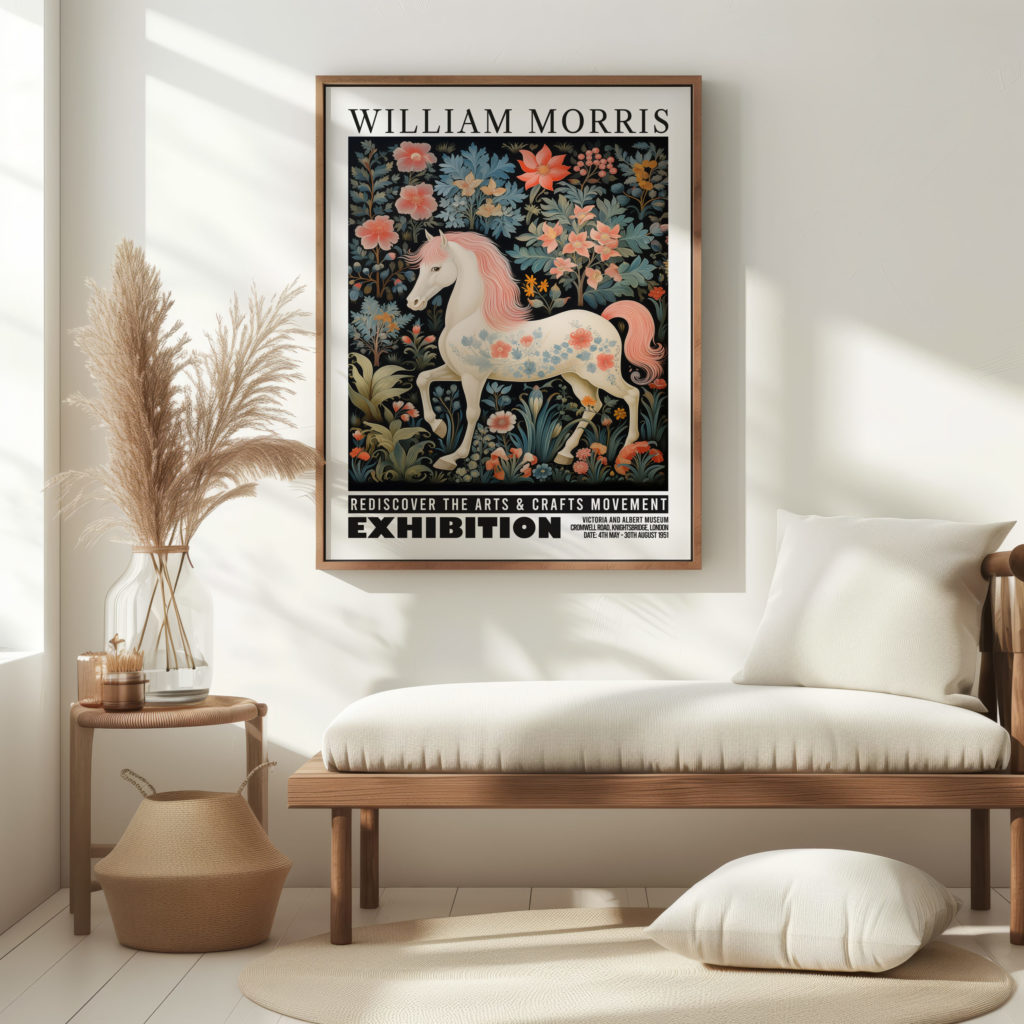 0013 william morris animals exhibition 3x4 5 mockup