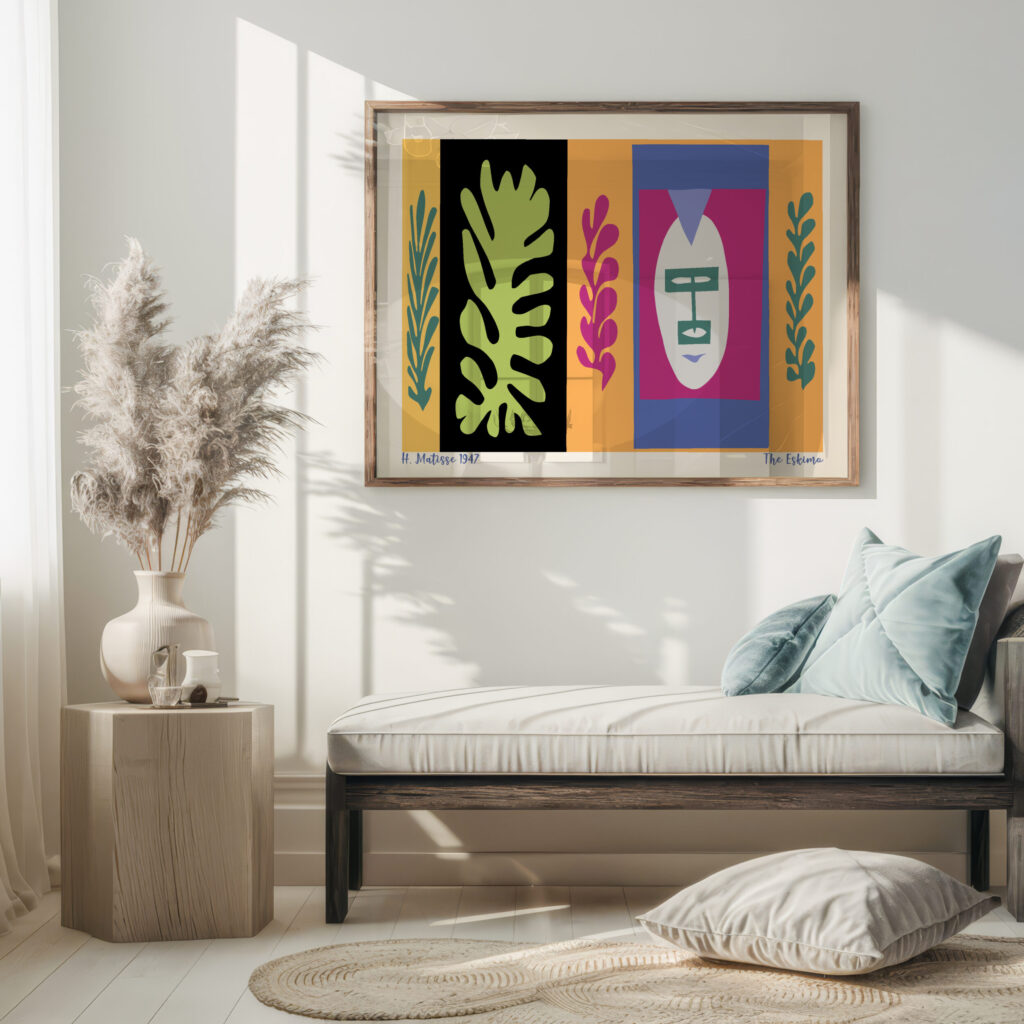 0013 Matisse Lesquimau 1947 3x4 5 mockup