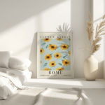 0014 Flower Market Sunflower Rome 3x4 4 mockup