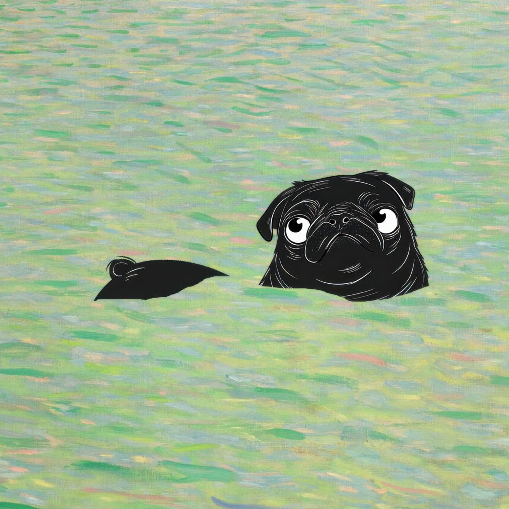 0014 klimt Insel im Attersee Island in the Attersee circa 1901–02 Pug 3x4 8 mockup