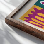 0015 Matisse panelwithmask 1947 close up dark wood mockup