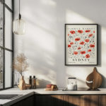 0016 Flower Market Poppy Sydney 3x4 6 mockup