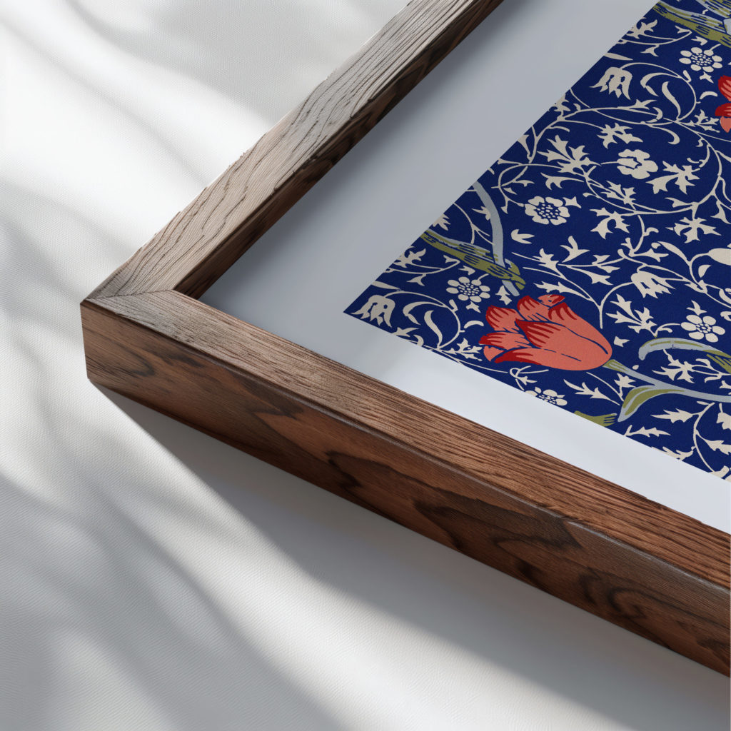 0016 morris medway 1885 3x4 close up dark wood mockup