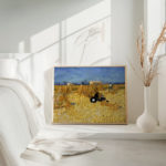 0016 vangogh Corn Harvest in Provence Landscape 3x4 4 mockup