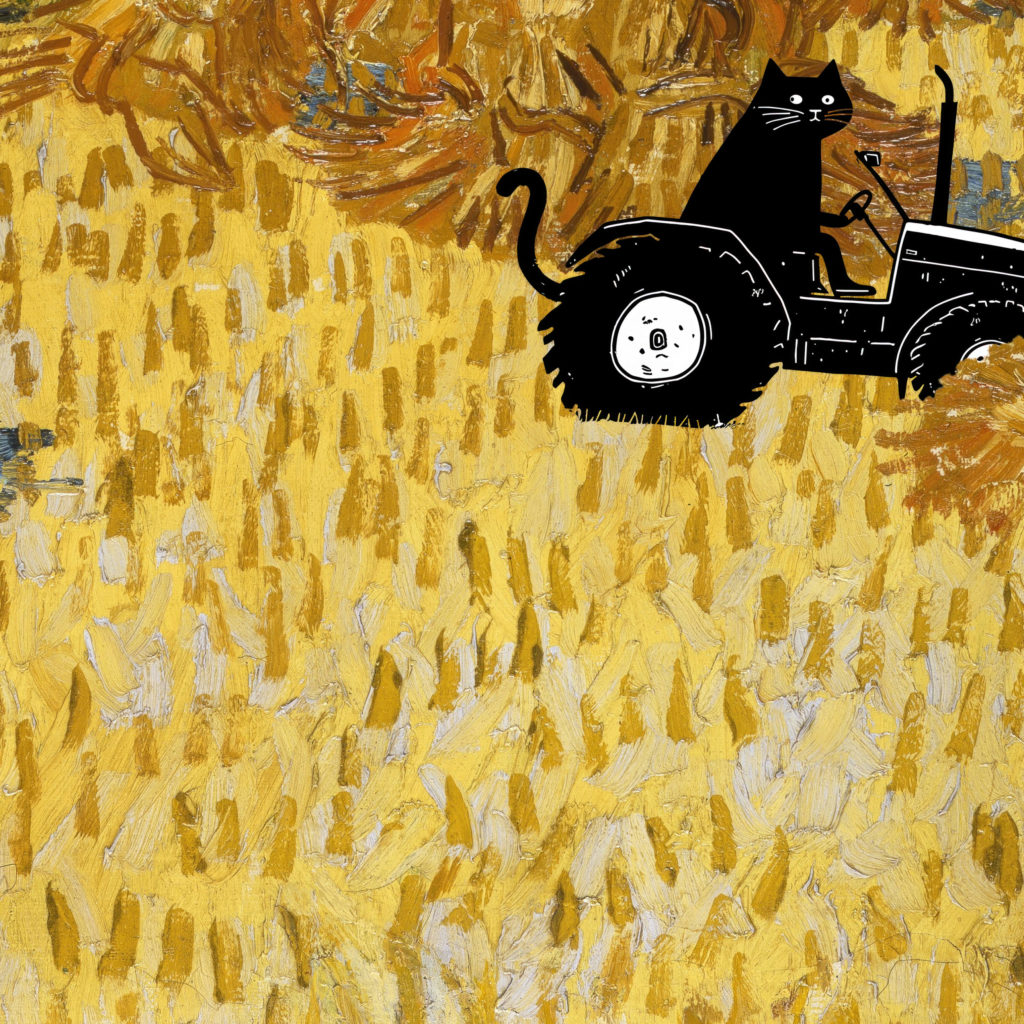 0016 vangogh Corn Harvest in Provence Landscape 3x4 8 mockup