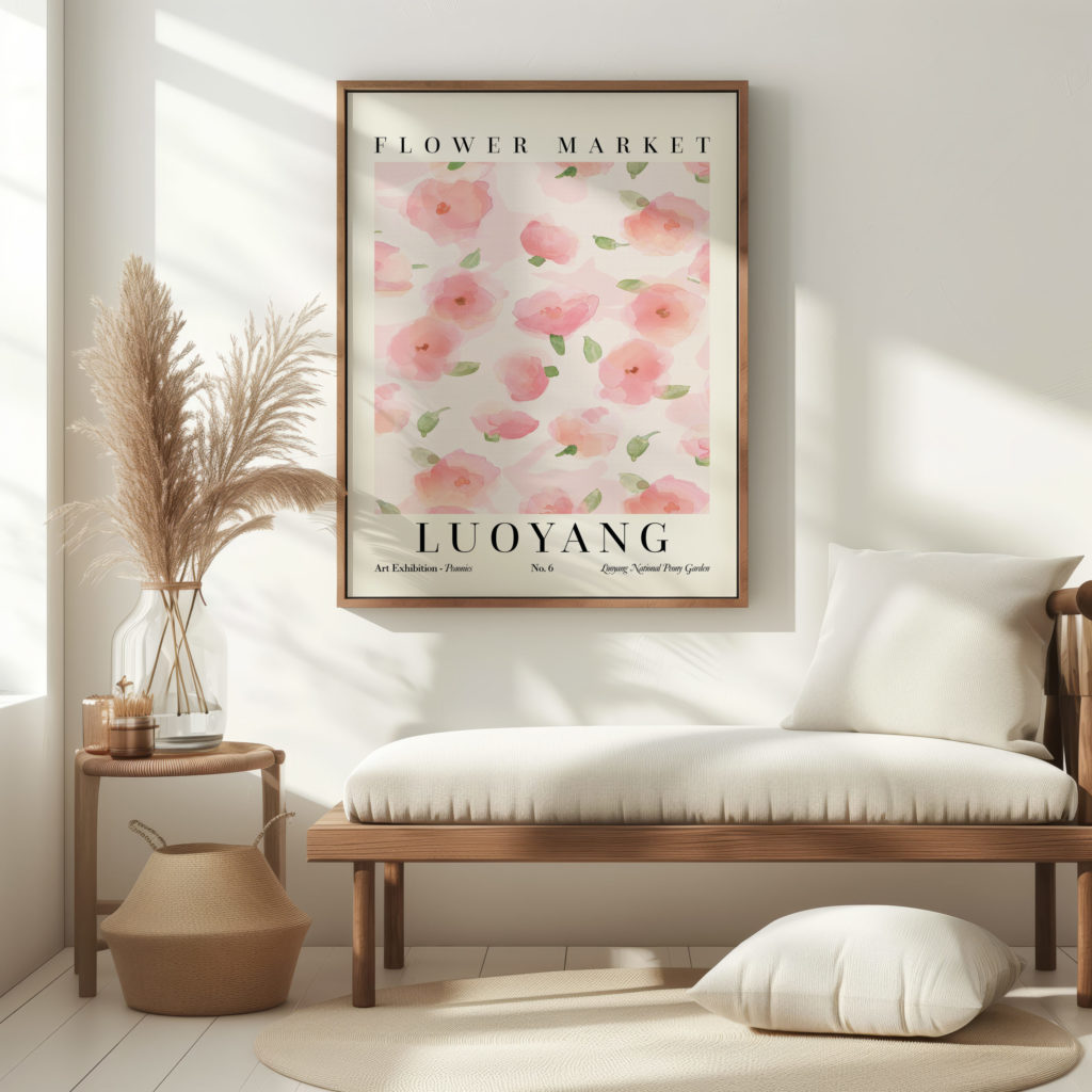 0017 Flower Market Peony Luoyang 3x4 5 mockup
