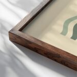 0017 bauhaus3 green 3x4 close up dark wood mockup