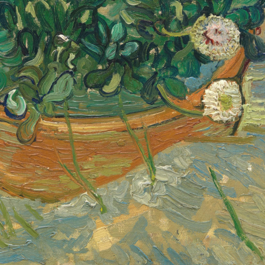 0017 vangogh Daisies Arles 1888 Still Life 3x4 8 mockup