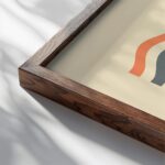 0018 bauhaus3 muted 3x4 close up dark wood mockup