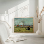 0018 vangogh Factories at Clichy 1887 Landscape 3x4 4 mockup