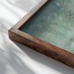 0018 vangogh Factories at Clichy 1887 Landscape 3x4 close up dark wood mockup