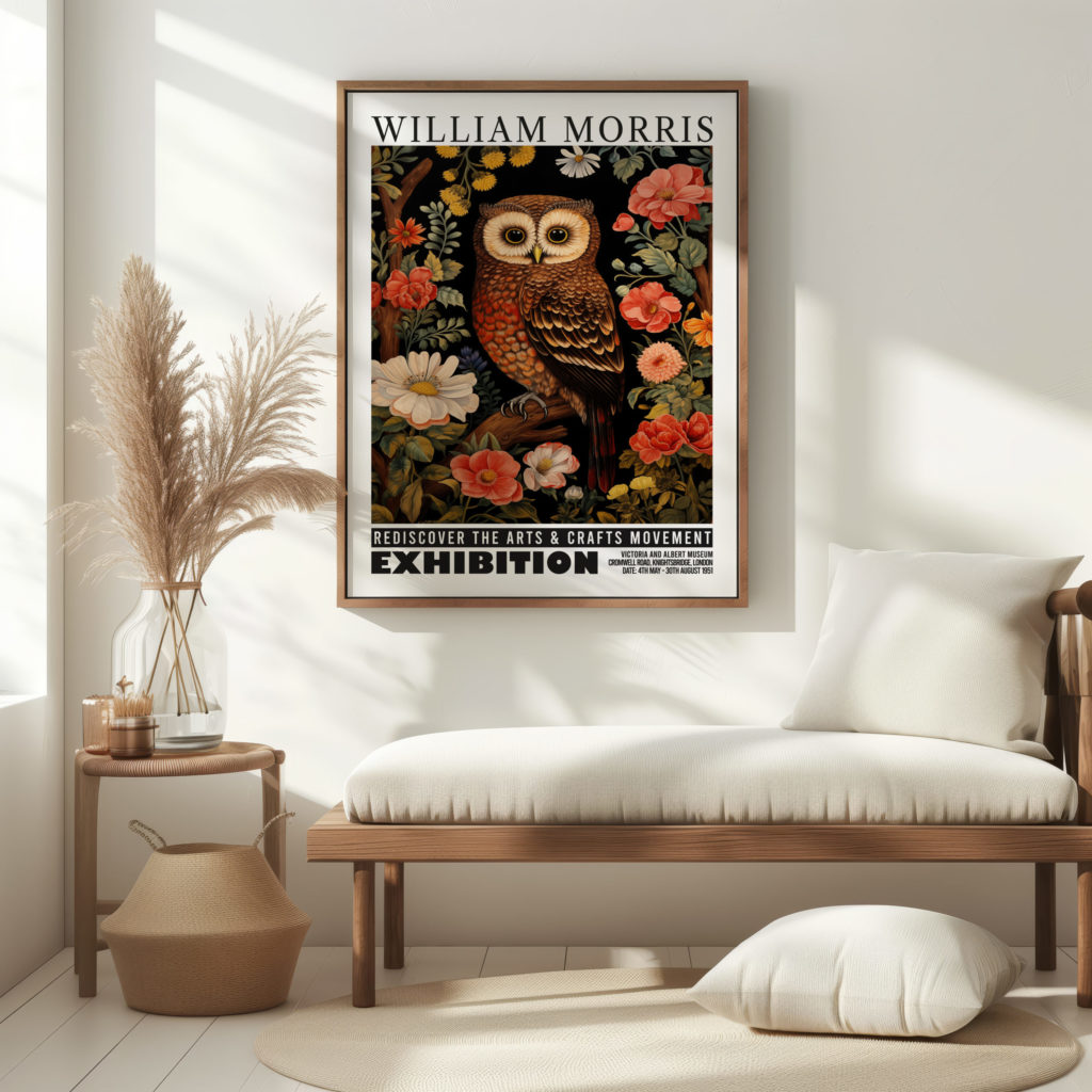 0018 william morris animals exhibition 3x4 5 mockup